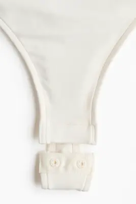 Body string avec détail torsadé - Crème — photo 4