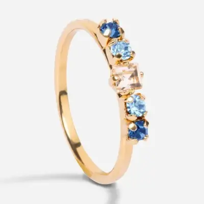 Bague Vincent Bleu — photo 4