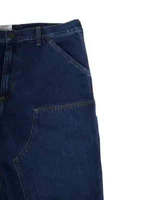 Double Knee Pant Blue Stone Washed — photo 3
