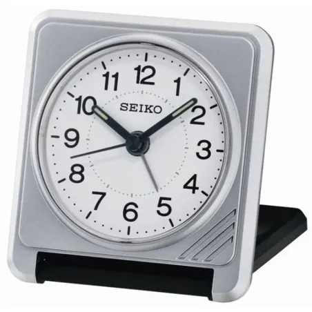 Réveil de voyage Seiko avec couvercle QHT015SN