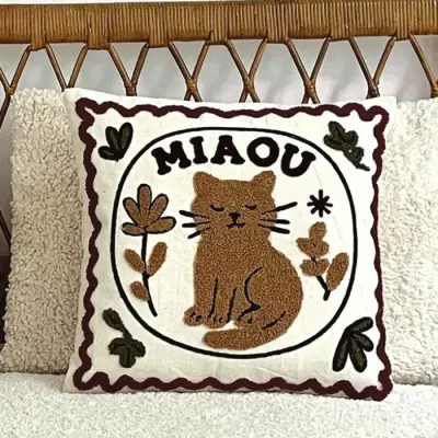 Coussin Chat Miaou — photo 2