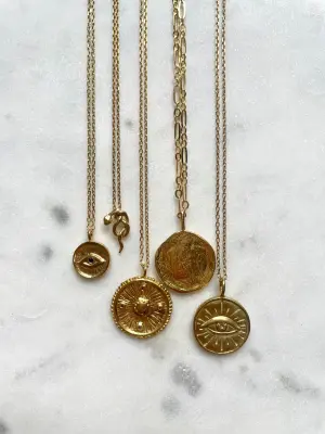 MONSIEUR PARIS Collier Petit Joseph Sapphire — photo 2