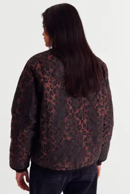 Veste Lili léopard fauve Barbour x Balzac Paris — photo 4