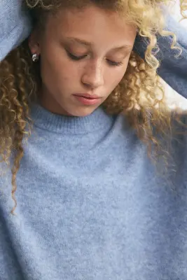 Pull loose - Bleu ancien — photo 1