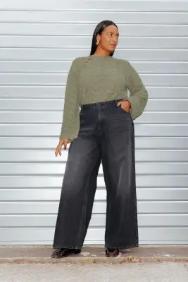 Pull court en crochet Femme — photo 3