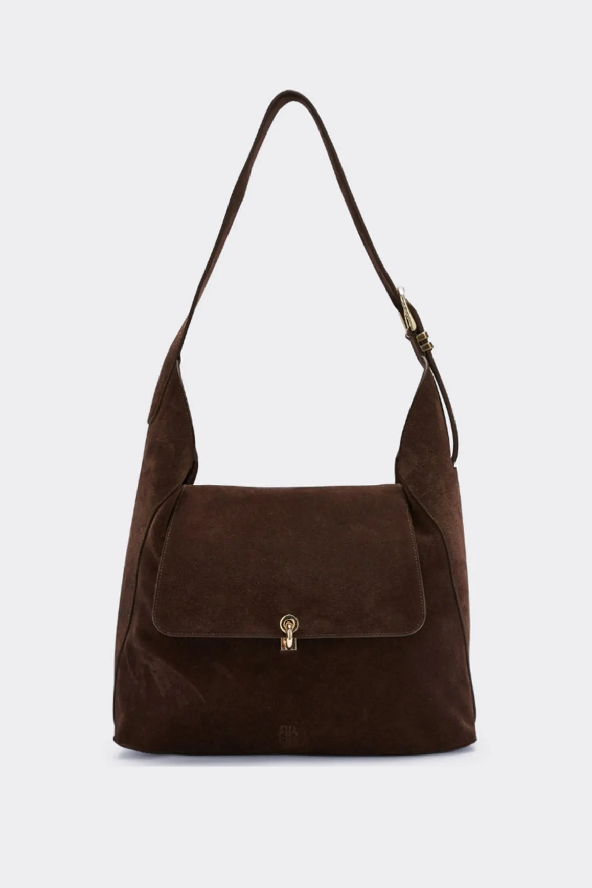 Sac Gala croûte de cuir moka