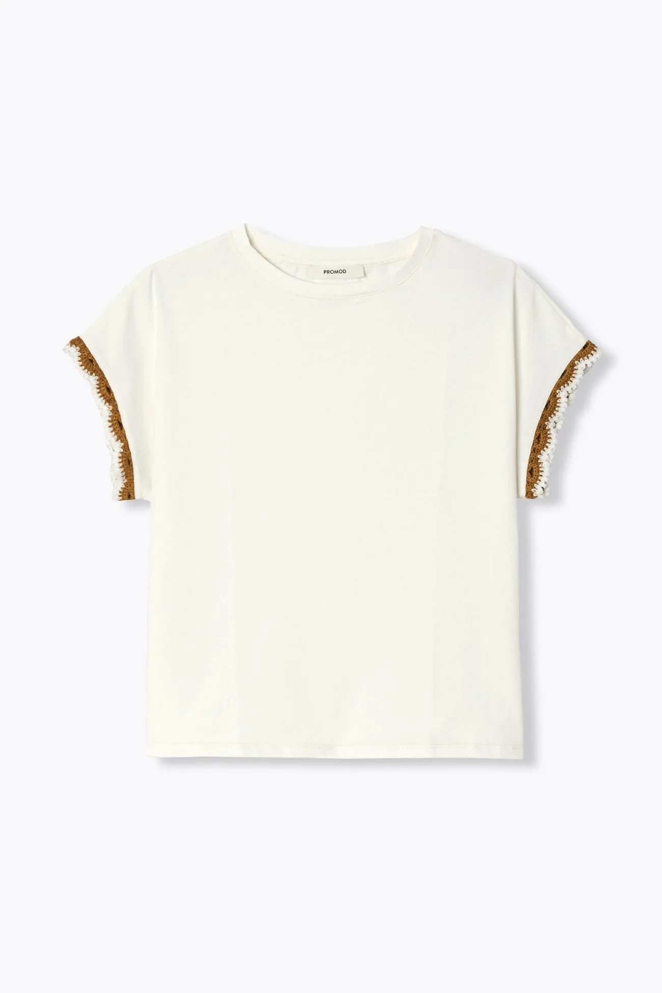 T-shirt à manches fantaisie