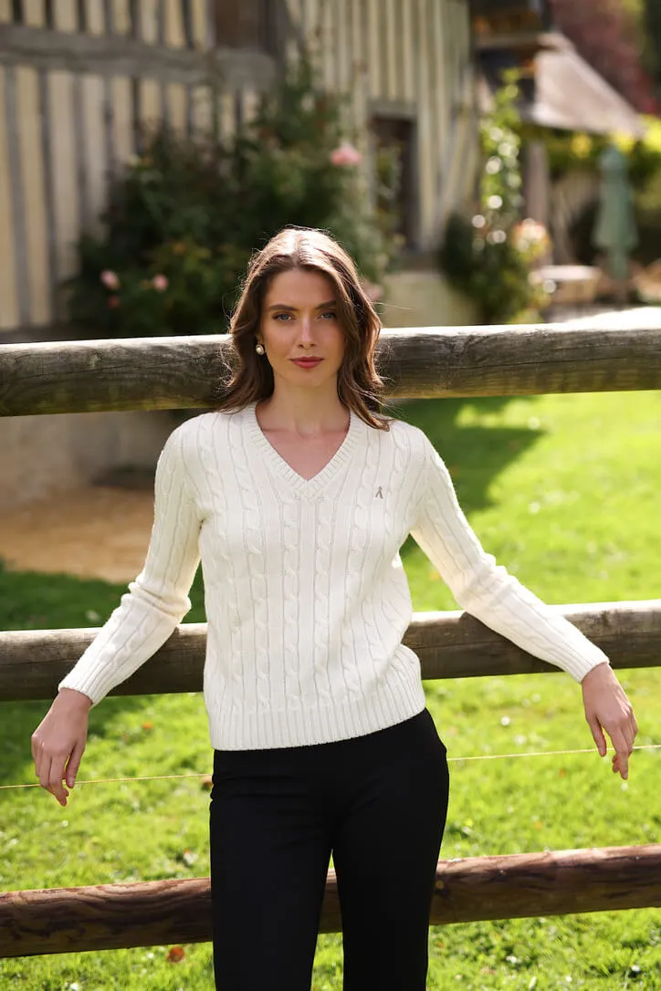 Christin Wool Sweater - Cream