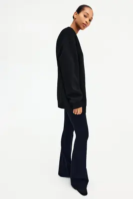Sweat oversize - Noir — photo 2