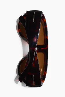 Lunettes de soleil polarisées - Marron/motif écaille de tortue — photo 2
