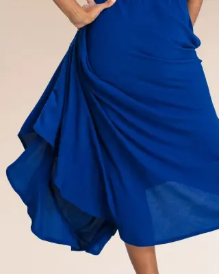 Robe longue Cruz Worker blue – Karma Koma — photo 3