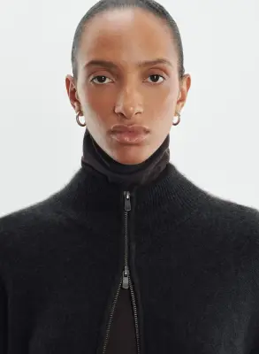 Gilet en raccoon et polyamide — photo 3