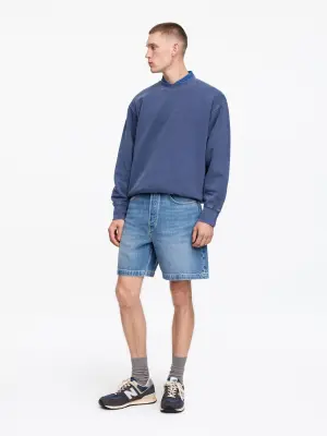 Short en jean décontracté - Bleu moyen — photo 2