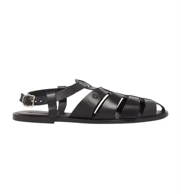 Sandales en cuir Pescador black - Dragon Diffusion — photo 2