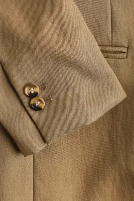 Blazer à fermeture droite - Beige foncé — photo 4
