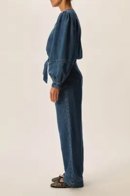 Combi pantalon Leonor Middle Blue — photo 5
