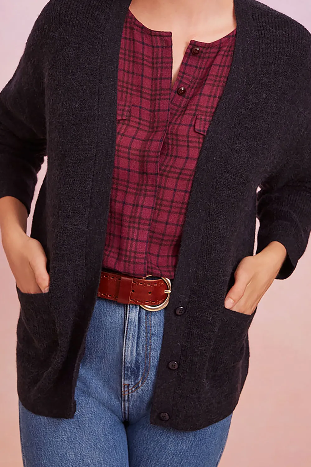 gilet derek cachou
