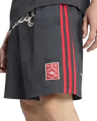 Nylon Graphic Short Black — photo 4