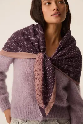 Foulard Niris Iris Bois — photo 1