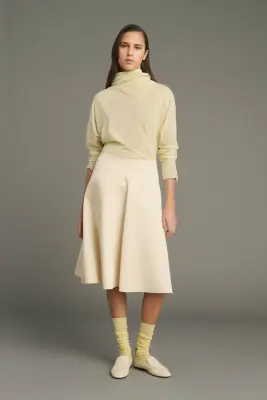 JUPE KELYA CRÈME — photo 3