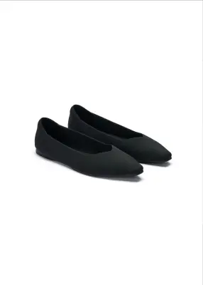 Celine Recycled Ballet Flats - Black — photo 4