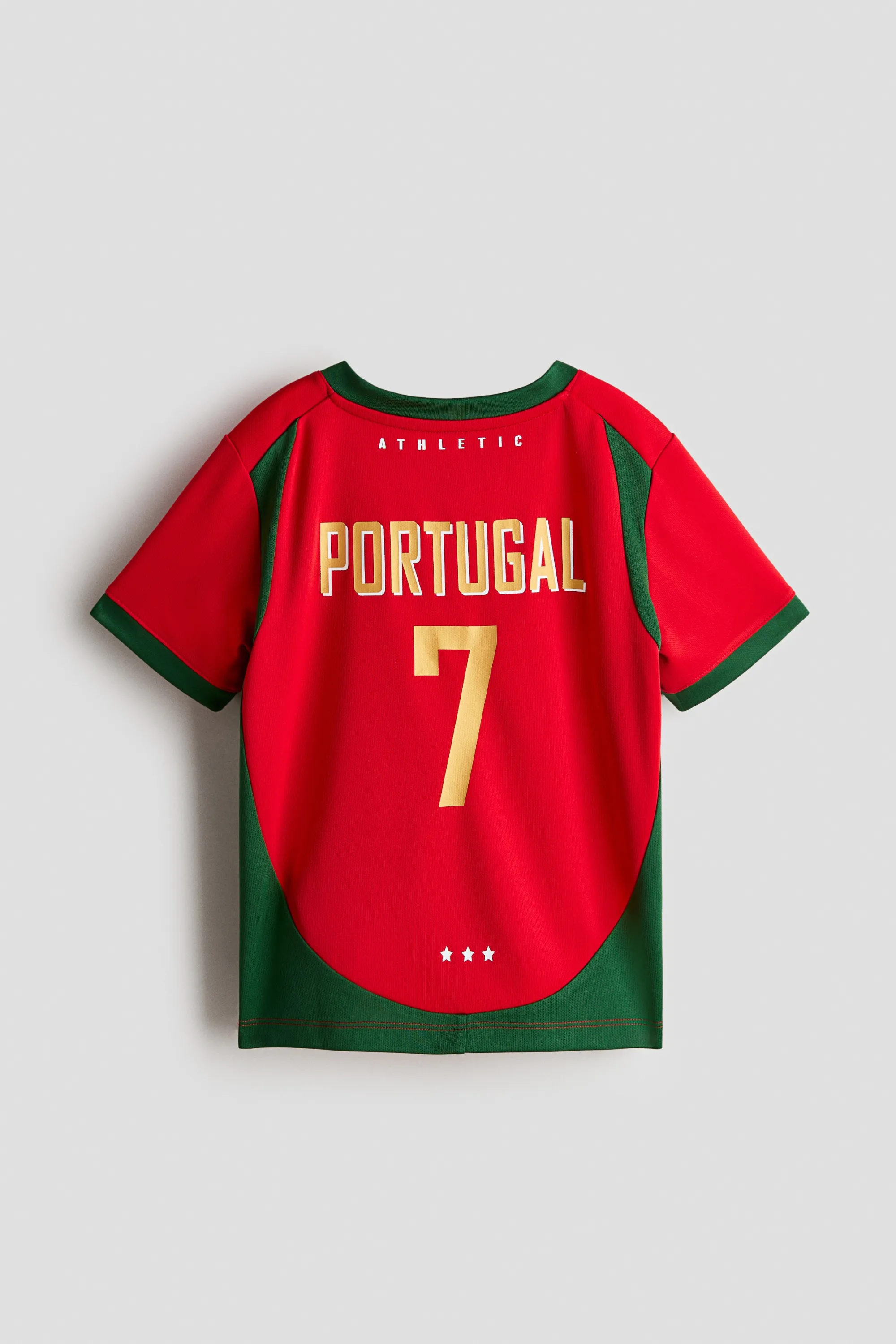 Maillot de football imprimé - Rouge/Portugal