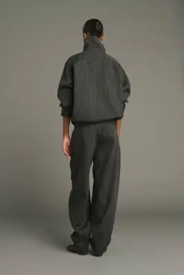 PANTALON BAPTISTE GRIS ANTHRACITE — photo 2