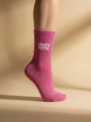 Chaussettes Crazy Bitch - Félicie Aussi — photo 2