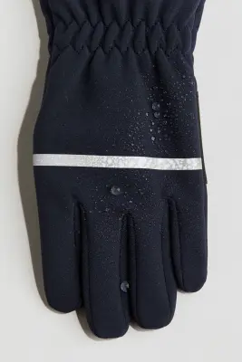 Gants déperlants - Bleu marine — photo 1