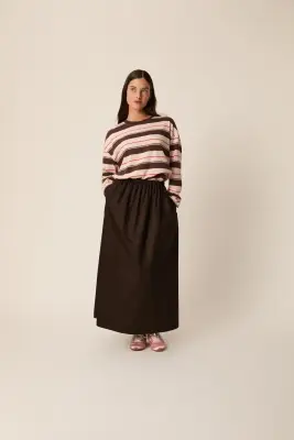 Tee-shirt Gaianna Choco Poudre — photo 3
