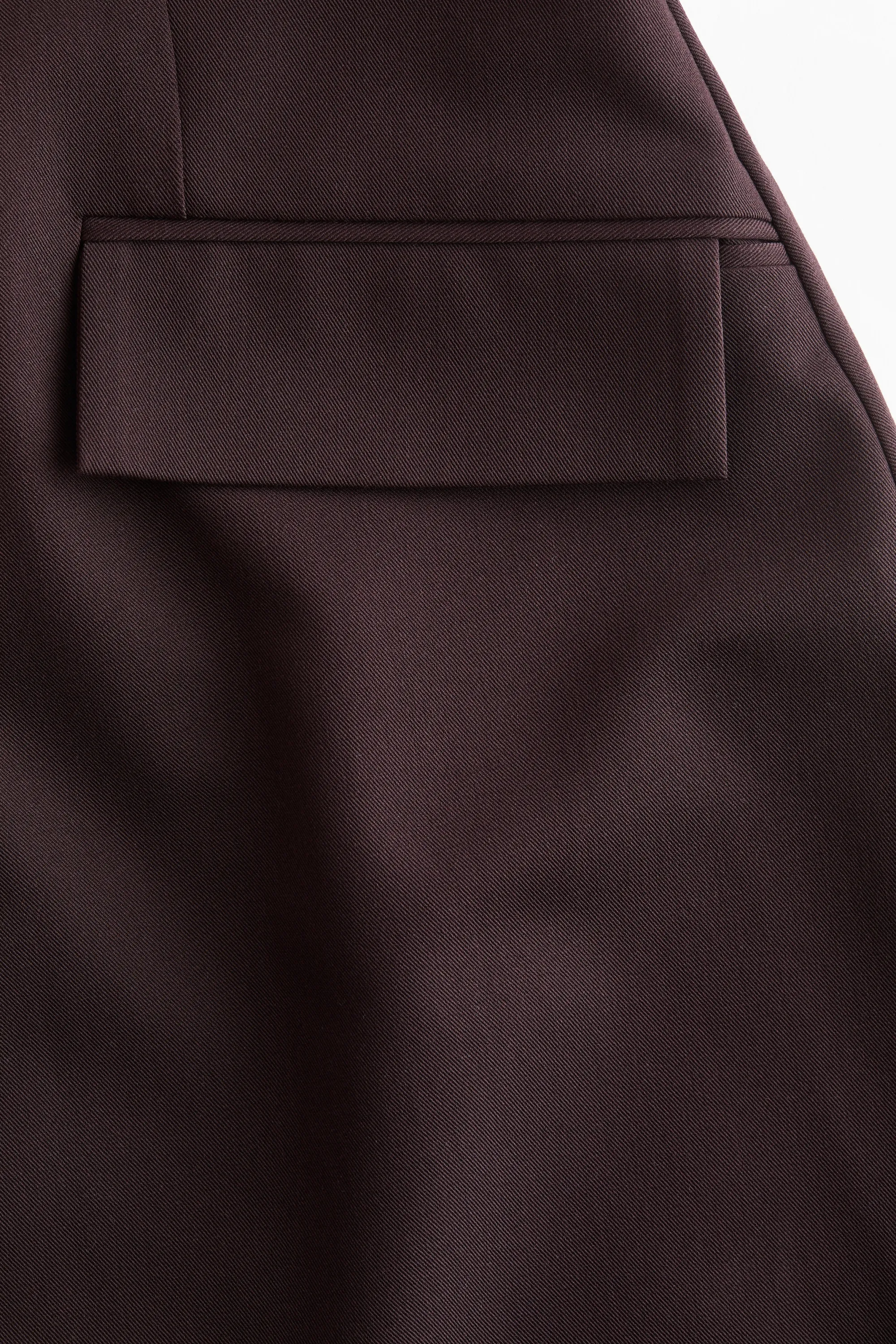 Robe courte - Bordeaux