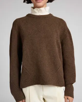 Pull Flo marron — photo 1