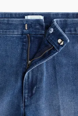 Flared High Jeans - Bleu denim — photo 3
