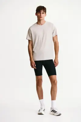 T-shirt de sport en mesh DryMove™ - Taupe clair — photo 2