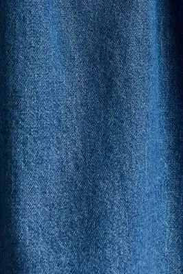 Robe en denim avec détails brodés - Bleu denim/fleurs — photo 2