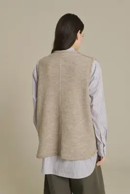 VESTE CHICAGO BEIGE/GRIS — photo 4