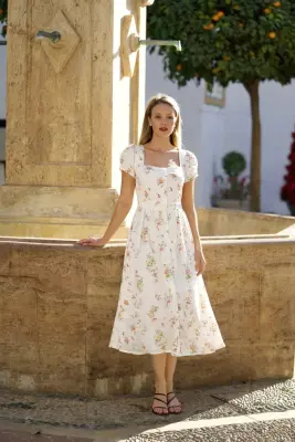 Estelle Button Down Dress — photo 2