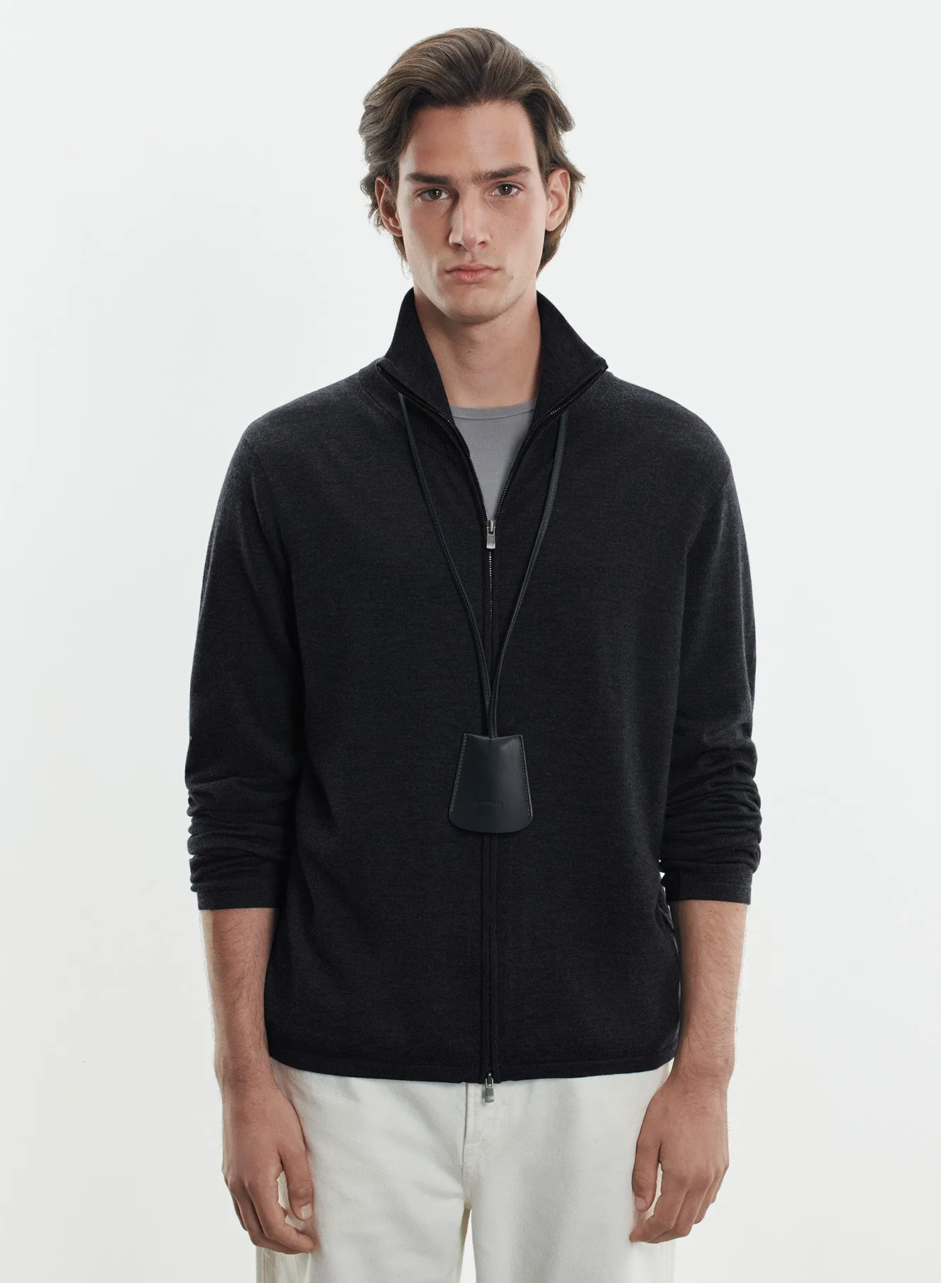 Gilet en laine mérinos et élasthanne