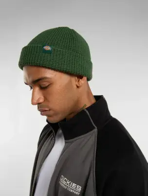 Bonnet Dickies Woodworth waffle beanie – pine green — photo 4