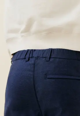 Le pantalon en flanelle (ancienne génération) - Bleu marine — photo 2