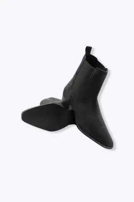 Boots en cuir suédé Femme — photo 4