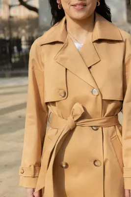 Trench Anna - camel — photo 4