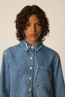 Chemise Lazare Mid Stone — photo 2