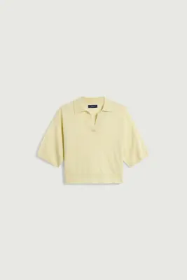 PULL ELTON JAUNE PÂLE — photo 3