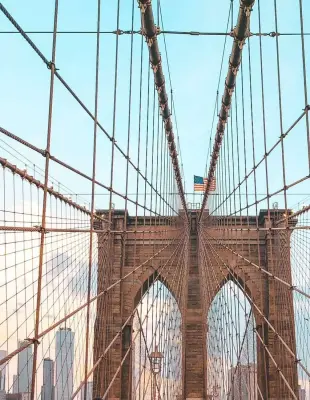 Chaussettes Brooklyn Bridge (plusieurs couleurs) – Atelier St-Eustache - Noir
