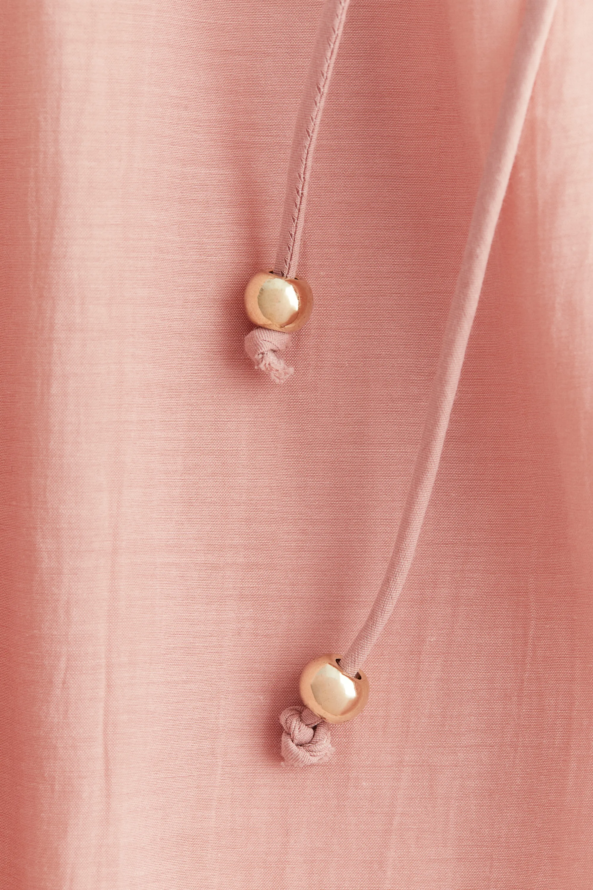 Robe volantée - Rose ancien