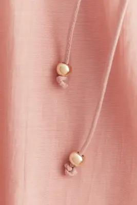Robe volantée - Rose ancien