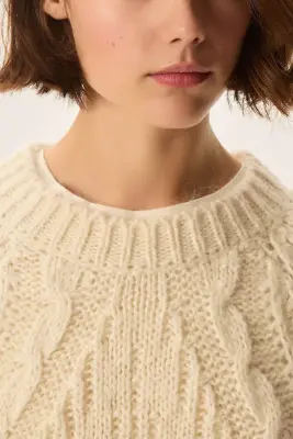 Pull Blison Creme — photo 4