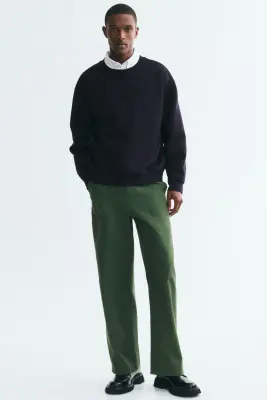 Sweat Loose Fit - Bleu foncé — photo 1