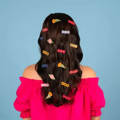 Barrette Anémone Coucou Suzette — photo 4